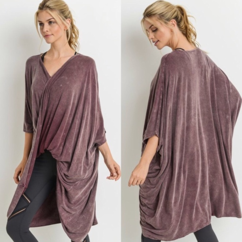 Goddess Twist Overlay Maxi Tunic - Picture 2 of 2